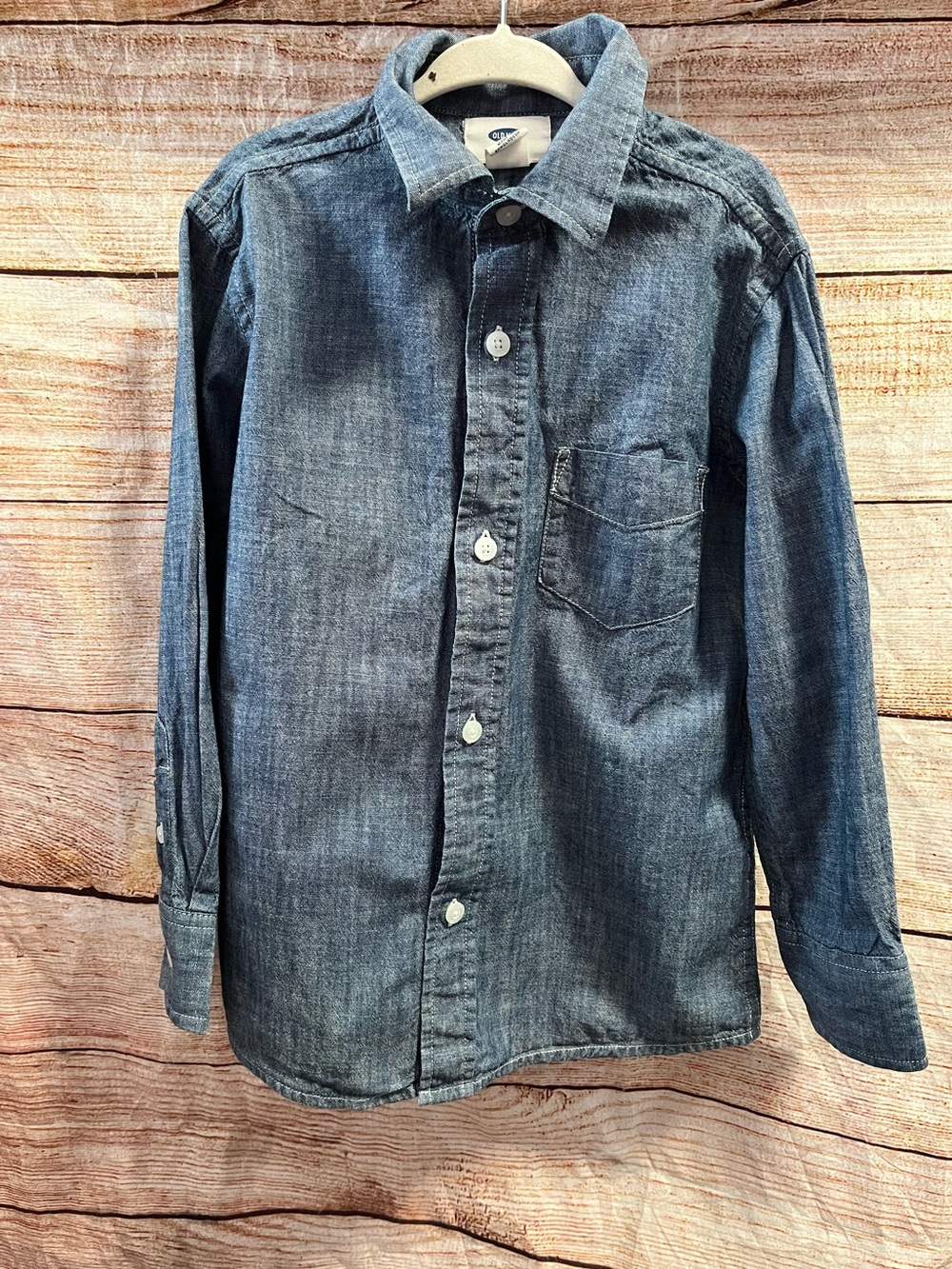 Old Navy denim look shirt-Kids 5